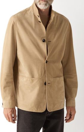Ermenegildo Zegna SECONDSKIN Il Conte Jacket in Beige at Nordstrom, Size 38 Us
