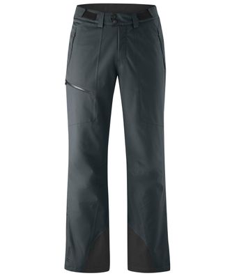 Maier Sports Skihose MAIER SPORTS Anton comfort, Herren, Gr. 48, Normalgr&ouml;ssen, grau, 100% Polyester, Hosen Skihose, L&auml;ssige Skihose f&uuml;r Piste und Powder