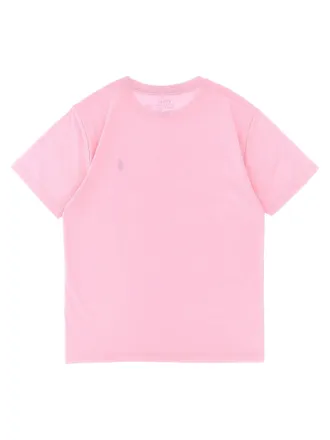 Polo Ralph Lauren Logo-Embroidered Cotton Jersey T-shirt - pink