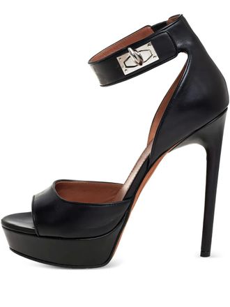 Givenchy 130mm leather ankle-strap sandals - Black