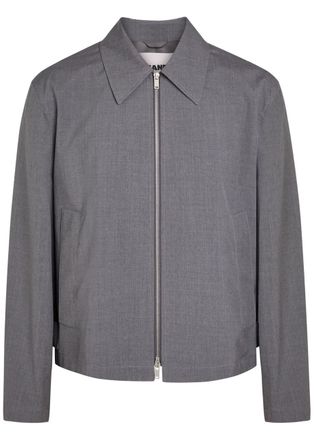 Jil Sander Wool Jacket - Grey - 46 (IT46 / S)