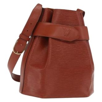 Louis Vuitton Pre-owned Bucket Bags, female, Brown, Size: ONE SIZE Pre-owned Vintage Bucket Bag