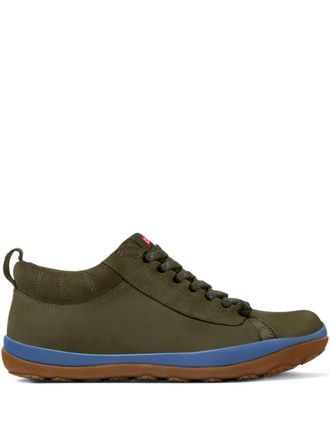 Camper Peu Pist GM lace-up nubuck leather sneakers - Green