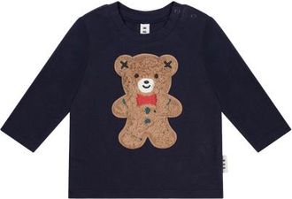 Huxbaby Furry Gingerbread Top in Indigo at Nordstrom, Size 6-12M Au