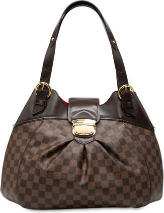 Louis Vuitton Pre-owned Shoulder Bags, female, Brown, Size: ONE SIZE Pre-owned Leather Shoulder Bag
