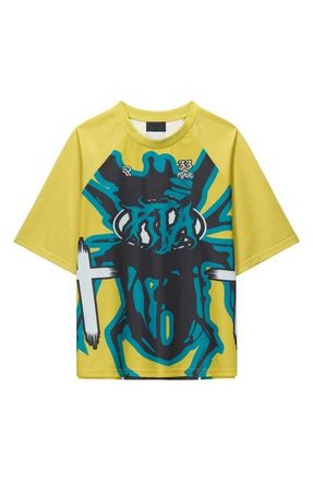 Rta Anson Graphic T-Shirt in Citron Racing Beetle at Nordstrom, Size Xxx-Large
