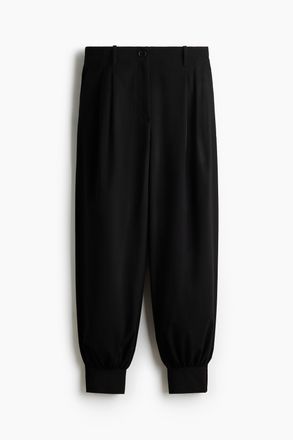 H&M Hose mit Balloon Leg - Schwarz