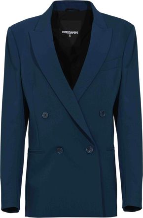 Patrizia Pepe Oversized double-breasted blazer