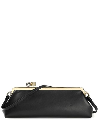Tiffany & Fred Frame Leather Clutch