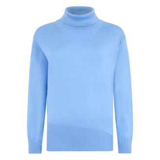 Moorer Donna, Maglie, Blu, L, new