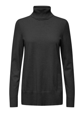 Only ONLIBI LS LONG SLIT ROLLNECK CC KNT