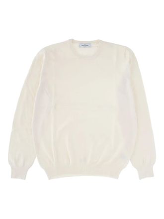 Gran Sasso Kasjmier trui - Wit