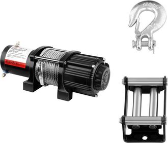 MSW Bike Accessories Msw - Cabrestante Todoterreno - 2.040 Kg - 4.500 Lbs