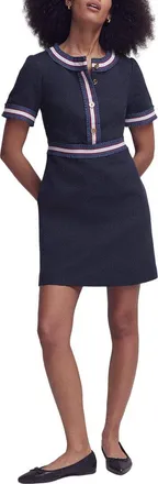 Boden Button Short Dress