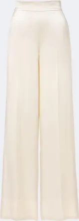 Joseph Dijon silk satin wide-leg pants
