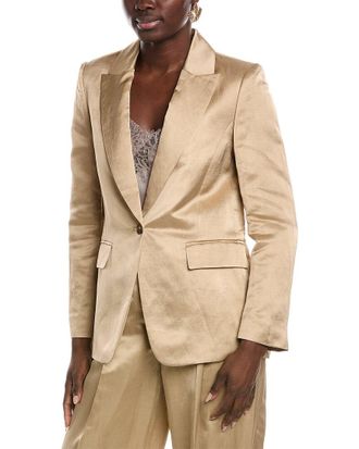 Marc Cain Linen-Blend Blazer