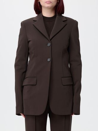 Sportmax Blazer monopetto in cr&ecirc;pe con chiusura a due bottoni