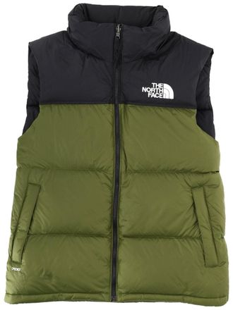 The North Face Black Olive Green Lower Vest