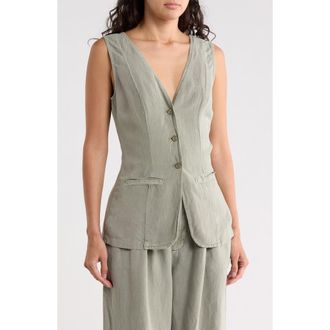 Young Fabulous & Broke Loa Vest in Seagrass Pigment at Nordstrom Rack, Size X-Small