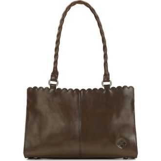 Patricia Nash Morra Twist Handle Shoulder Bag in Mushroom at Nordstrom Rack