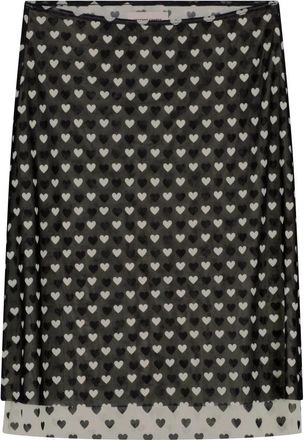 Fab By Fabienne Chapot Cori Skirt - Dames - Midirokken - Zwart - S - Leer - Rokken