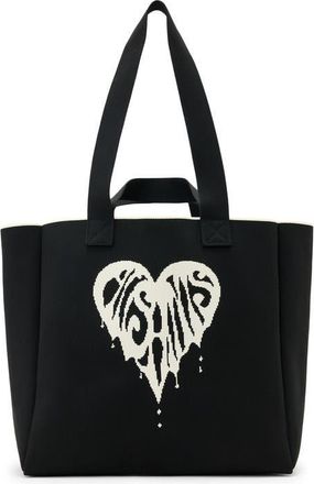 AllSaints Izzy Heart Tote in Black at Nordstrom