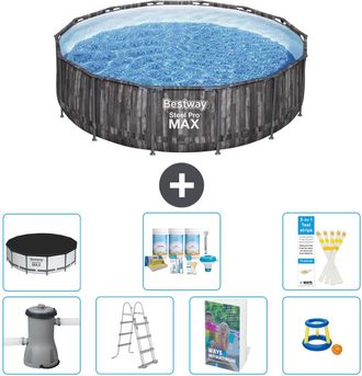 Bestway Piscina Bestway Steel Pro Max Redonda - 427x107 Cm - 8-piezas S548
