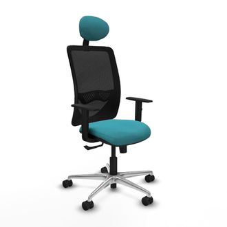 Piqueras y Crespo Silla De Oficina Piqueras Y Crespo Zulema Negro Espuma Alta Densidad