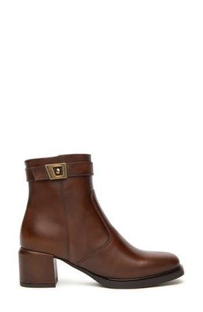 Nero Giardini Block Heel Bootie in Cognac at Nordstrom Rack, Size 35