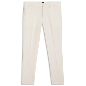 BOSS Slim-fit pants in four-way stretch fabric