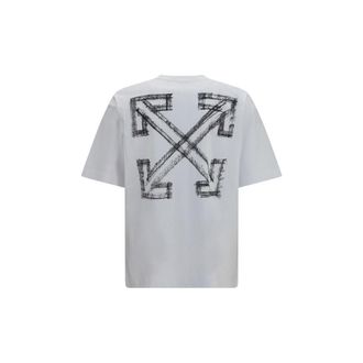 Off-white Motion Arrow Skate T-Shirt - White