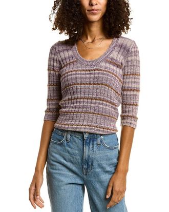 Vanessa Bruno Taissia Linen-Blend Sweater