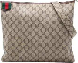 Gucci Pre-owned Cross Body Bags, female, Beige, Size: ONE SIZE Pre-owned Crossbody Bag