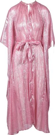 Forte_Forte Laminated Chiffon Coat - Pink