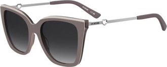 Love Moschino MOL094/S P6Q/9O Womens Sunglasses Grey Size 56