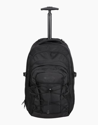 Mountain Warehouse Pioneer Wheeled Backpack - Black - Size: ONE size