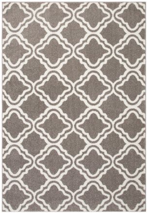 My Home Teppich »Debora« rechteckig 13 mm Höhe Kurzflor Teppich, gemustert, geometrisches Design, weich