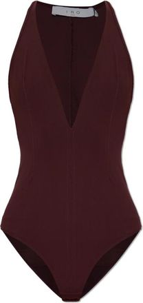 Iro Abysse Bodysuit - Dames - Bodies - Rood - M - Tops
