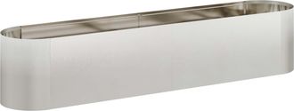 vidaXL Cama De Jard&iacute;n Elevada Acero Inoxidable 200 X 40 X 40 Cm Vidaxl