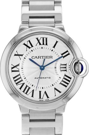 Cartier Pre-owned Cartier Ballon Bleu Automatic Silver Dial Mens Watch W6920046