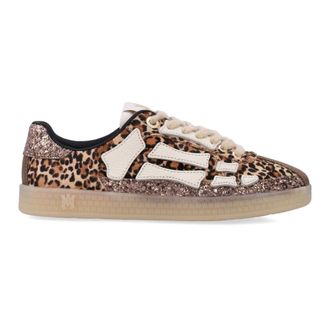 Amiri Schoenen, Dames, Bruin, 37 EU, Leer, Pacific Bones Sneakers