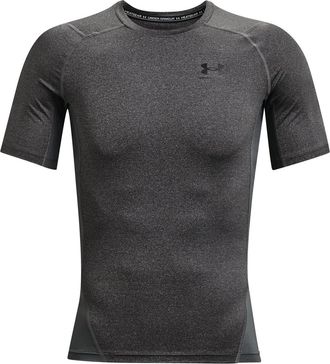 Under Armour Heren HeatGear Training T-shirt (Carbon Heather)