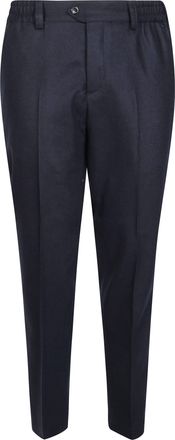 PT01 Wool-Cashmere Brushed Flannel Straight-Leg Pants