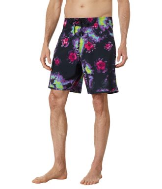 Oakley Mens Floral Splash 19 Boardshort Board Shorts, Acid Flower Print, 32
