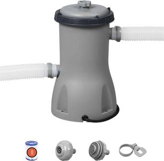 Bestway Pompa Filtrante Per Piscine A Filtro Per Piscina 2006 L/h Mod. 58383