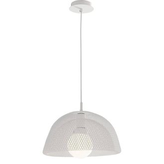 Netlighting HAREM Dome Pendant Ceiling Light White 37x17.5cm | Size: 37x17.5 cm