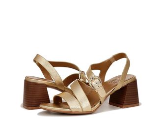 Naturalizer Veva Womens Sandals Dark Gold Faux Leather : 8.5 M (B)