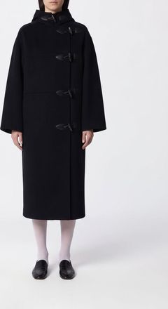 R&oacute;he Montgomery lungo in misto lana e cashmere con cappuccio imbottito