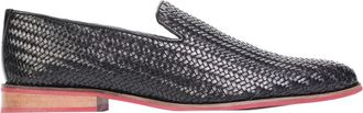Carlos By Carlos Santana Gibson Weave Loafer in Black at Nordstrom, Size 11.5