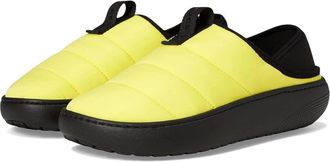 Crocs Classic Puff 210706-77K Slipper Mens Yellow Comfort Slip-On KFC704